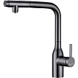 Смеситель для кухни Paulmark Viper глянцевый черный Vi213105-GB Смеситель для кухни Paulmark Viper глянцевый черный Vi213105-GB