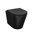 Унитаз подвесной Iddis Calipso (CALR3BMi25) черный матовый