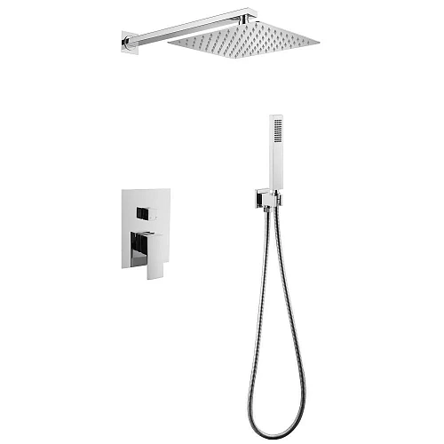 Душевая система ABBER Daheim AF8219 скрытого монтажа без излива, хром Душевая система ABBER Daheim AF8219 скрытого монтажа без излива, хром