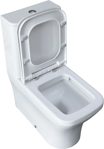 Чаша напольного унитаза Allen Brau Infinity 4.21012.20 с крышкой, белый глянец Чаша напольного унитаза Allen Brau Infinity 4.21012.20 с крышкой, белый глянец