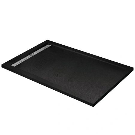 Душевой поддон CEZARES TRAY-AS-AH-120/90-30-NERO 1200x900 искусственный камень, черный матовый Душевой поддон CEZARES TRAY-AS-AH-120/90-30-NERO 1200x900 искусственный камень, черный матовый