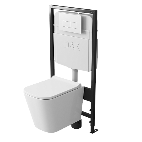 Инсталляция для унитаза D&K 550x100x1190 (DI8055119) Инсталляция для унитаза D&K 550x100x1190 (DI8055119)