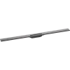 Решетка для водоотводящего желоба Hansgrohe RainDrain Flex, 120 см, укорачиваемая 56054340, шлифован Решетка для водоотводящего желоба Hansgrohe RainDrain Flex, 120 см, укорачиваемая 56054340, шлифован