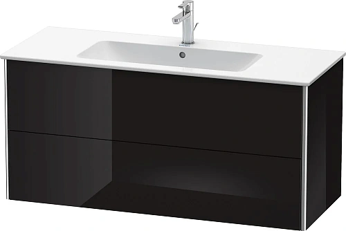 Тумба под раковину Duravit XSquare XS417404040 подвесная 121 см черный глянцевый Тумба под раковину Duravit XSquare XS417404040 подвесная 121 см черный глянцевый