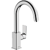 Картинка анонса товара «смеситель для раковины hansgrohe vernis shape 210, со сливным гарнитуром 71564000, хром»