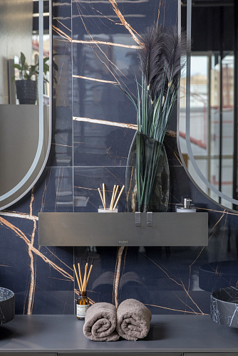 Полка Boheme настенная 60см Gunmetal/Графит 10966-GM Полка Boheme настенная 60см Gunmetal/Графит 10966-GM