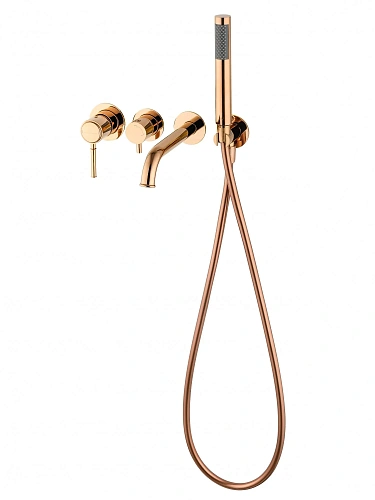 Смеситель для ванны Wonzon & Woghand TOR встраиваемый, розовое золото (WW-88889073-RG) Смеситель для ванны Wonzon & Woghand TOR встраиваемый, розовое золото (WW-88889073-RG)