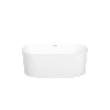 Акриловая ванна SANCOS Vivia FB24 1700x800x580, отдельностоящая, с каркасом, со сливом-переливом, донным клапаном"сlick-сlack", белый Акриловая ванна SANCOS Vivia FB24 1700x800x580, отдельностоящая, с каркасом, со сливом-переливом, донным клапаном"сlick-сlack", белый