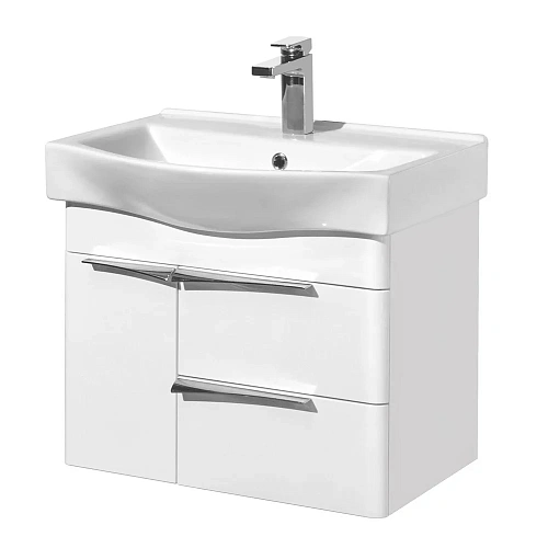 Тумба под раковину Aquaton Беверли 65 белый 1A235301BV010 Тумба под раковину Aquaton Беверли 65 белый 1A235301BV010
