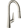 Картинка анонса товара «смеситель для кухни hansgrohe eco talis m51 72817800, нержавеющая сталь»