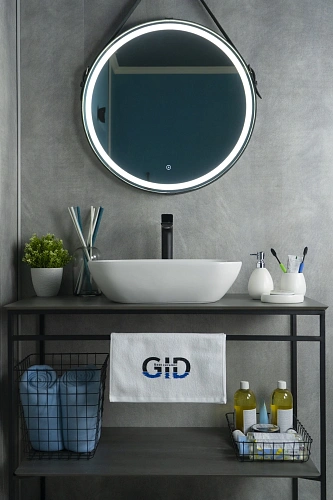 Раковина Gid N9447 51157 накладная белая 51x34x13 Раковина Gid N9447 51157 накладная белая 51x34x13