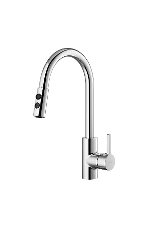 Смеситель для кухни ARROW AG4506 с выдвижным изливом, хром Смеситель для кухни ARROW AG4506 с выдвижным изливом, хром