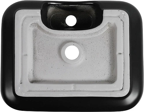 Раковина Aquanet Soul-2-MB 50 накладная, черная матовая SOUL-2-MB Раковина Aquanet Soul-2-MB 50 накладная, черная матовая SOUL-2-MB