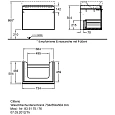 Тумба под раковину Geberit Citterio 500.557.JJ.1 73,4 см Тумба под раковину Geberit Citterio 500.557.JJ.1 73,4 см