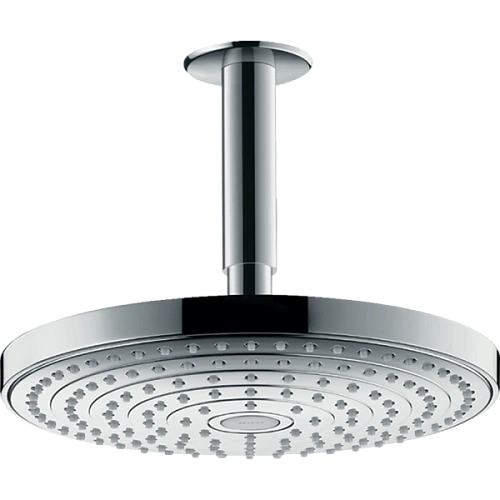 Верхний душ hansgrohe Raindance Select S 240 2jet потолочный, хром 26467000 Верхний душ hansgrohe Raindance Select S 240 2jet потолочный, хром 26467000