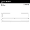 Полотенцедержатель WHITECROSS Cubo CU2450GLB брашированное золото 450 мм. Полотенцедержатель WHITECROSS Cubo CU2450GLB брашированное золото 450 мм.