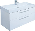Тумба под раковину Aquanet Nova 100 белый глянец 00249922 Тумба под раковину Aquanet Nova 100 белый глянец 00249922