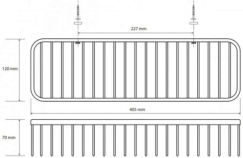 Полка Bemeta CYTRO 146208252 Полка Bemeta CYTRO 146208252