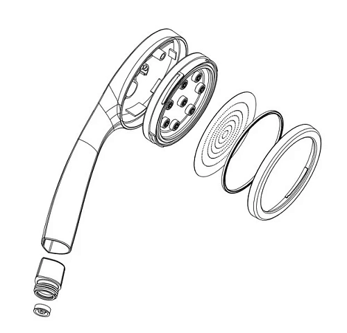 Душевая лейка Iddis SpaHome SPA1F00i18 Душевая лейка Iddis SpaHome SPA1F00i18