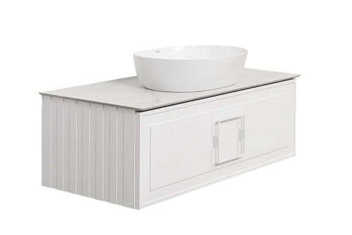 Столешница La Fenice Granite Gray Structural 100 см FNC-03-PL01-100 Белая Столешница La Fenice Granite Gray Structural 100 см FNC-03-PL01-100 Белая