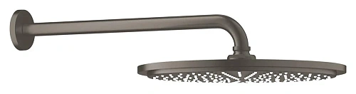 Верхний душ GROHE Rainshower с кронштейном, темный графит матовый (26066AL0) Верхний душ GROHE Rainshower с кронштейном, темный графит матовый (26066AL0)