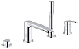 Смеситель на борт ванны GROHE Eurostyle Cosmopolitan с ручным душем и переключателем, хром (23048003) на Смеситель на борт ванны GROHE Eurostyle Cosmopolitan с ручным душем и переключателем, хром (23048003) на