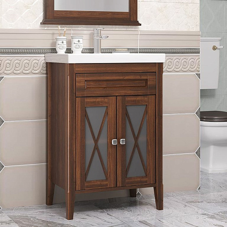 Тумба под раковину Opadiris Палермо 60, светлый орех (под раковину CeraStyle FRAME 60) 00-00006718 Тумба под раковину Opadiris Палермо 60, светлый орех (под раковину CeraStyle FRAME 60) 00-00006718