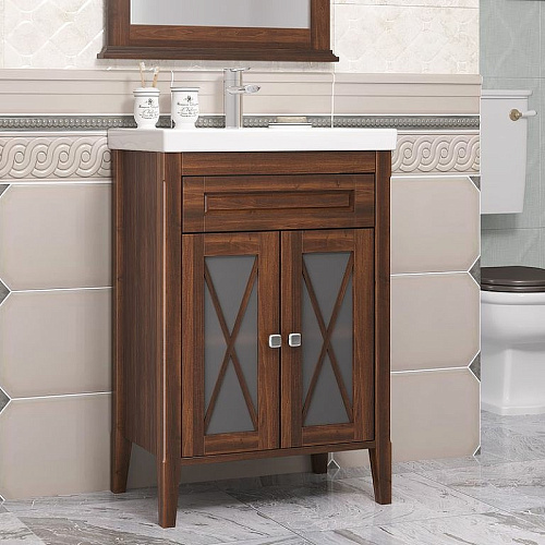 Тумба под раковину Opadiris Палермо 60, светлый орех (под раковину CeraStyle FRAME 60) 00-00006718 Тумба под раковину Opadiris Палермо 60, светлый орех (под раковину CeraStyle FRAME 60) 00-00006718