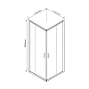 Душевой уголок Vincea Garda VSS-1G1111CLBN 1100x1100, брашированный никель, стекло прозрачное Душевой уголок Vincea Garda VSS-1G1111CLBN 1100x1100, брашированный никель, стекло прозрачное
