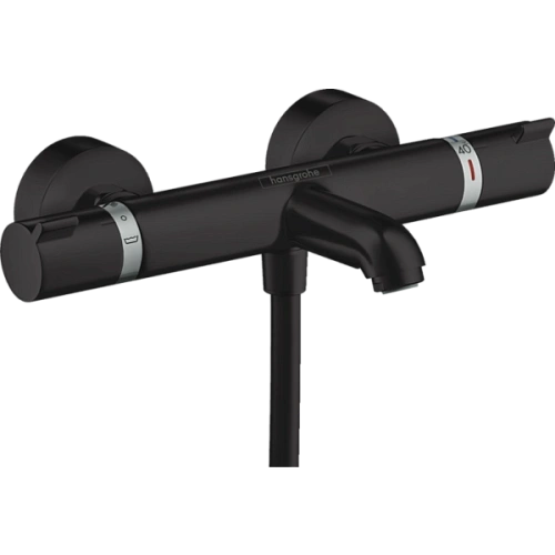 Смеситель для ванны Hansgrohe Ecostat Comfort, ВМ 13114670, матовый черный термостатический Смеситель для ванны Hansgrohe Ecostat Comfort, ВМ 13114670, матовый черный термостатический