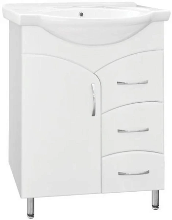 Тумба под раковину Style Line Эко Стандарт 22 (3 ящ.) ЛС-00000104 Тумба под раковину Style Line Эко Стандарт 22 (3 ящ.) ЛС-00000104