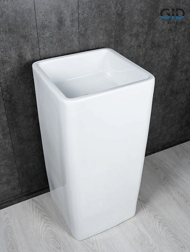 Раковина Gid Nb149 81119 напольная белая 41x41x85 Раковина Gid Nb149 81119 напольная белая 41x41x85