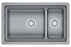 Картинка анонса товара «кухонная мойка granula ks-7304u, алюминиум, кварц 730х450»