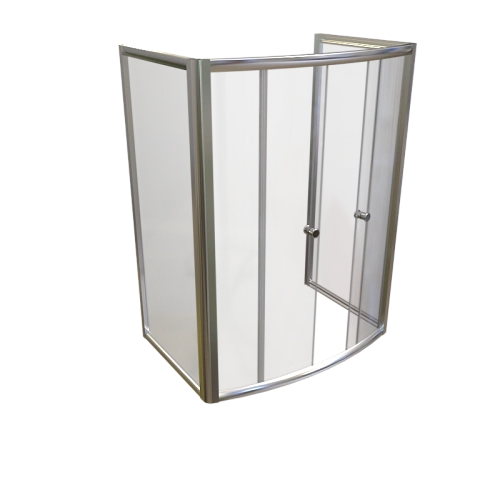 Душевой уголок Radomir Диана 1-09-2-0-0-0140 стекла прозрачные, профиль матовый хром Душевой уголок Radomir Диана 1-09-2-0-0-0140 стекла прозрачные, профиль матовый хром