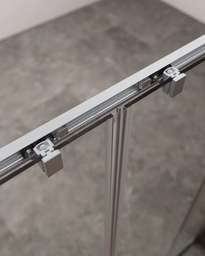 Душевой уголок CEZARESMOLVENO-AH-2/1-170/90-C-Cr-IV цвет профиля хром стекло прозрачное 1700x900 мм Душевой уголок CEZARESMOLVENO-AH-2/1-170/90-C-Cr-IV цвет профиля хром стекло прозрачное 1700x900 мм