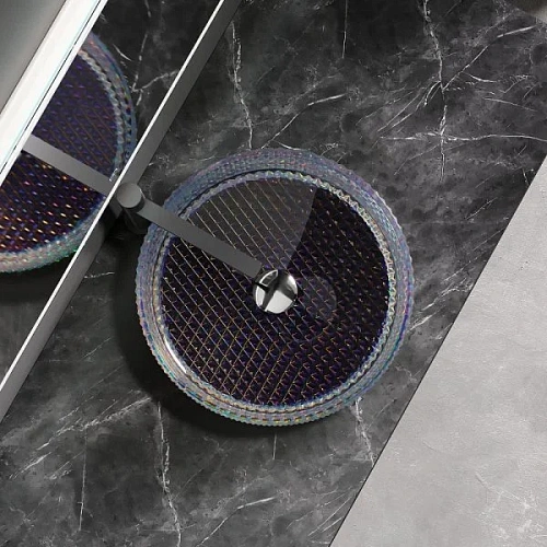 Раковина Ceramica Nova CRISTAL CN6059 Неон накладная Раковина Ceramica Nova CRISTAL CN6059 Неон накладная