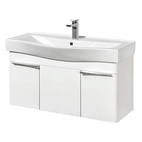 Тумба под раковину Aquaton Беверли 100 белый 1A236701BV010 Тумба под раковину Aquaton Беверли 100 белый 1A236701BV010