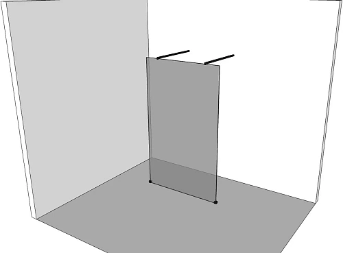 Душевая перегородка Allen Brau Infinity 2 140 3.21049.BA серебро брашированное Душевая перегородка Allen Brau Infinity 2 140 3.21049.BA серебро брашированное