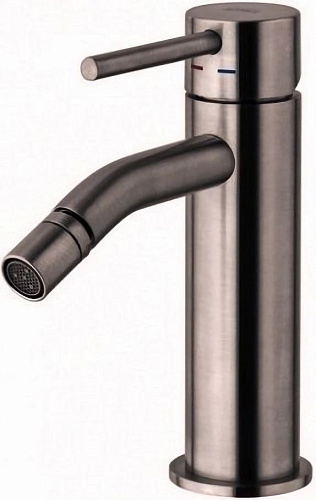 Смеситель для биде Paffoni Light LIG131NKNSP никель черный, брашированный Смеситель для биде Paffoni Light LIG131NKNSP никель черный, брашированный