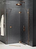Душевой уголок NEW TRENDY AVEXA COPPER BRUSHED R 100x80x200 EXK-3828 брашированная медь
