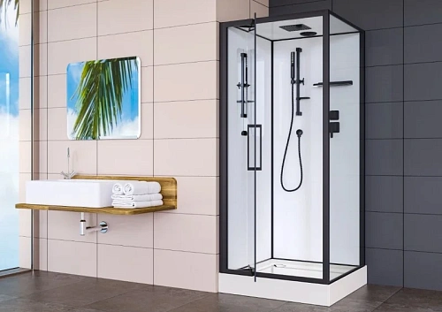 Душевая кабина Esbano EST-RASPA-90 (ESKBRSP90) 90х90х215 Душевая кабина Esbano EST-RASPA-90 (ESKBRSP90) 90х90х215