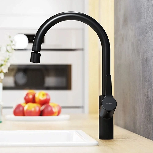 Смеситель для кухни Damixa Eclipse 310722300 черный Смеситель для кухни Damixa Eclipse 310722300 черный