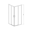 Душевой уголок Vincea Soft VSS-3SO900CLGM, 900x900, вороненая сталь, стекло прозрачное Душевой уголок Vincea Soft VSS-3SO900CLGM, 900x900, вороненая сталь, стекло прозрачное