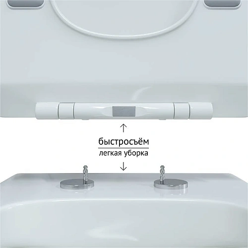 Комплект унитаза BERGES FLOE с инсталляцией NOVUM525, кнопкой L5 Soft Touch черной, сиденье дюроплас 043279 Комплект унитаза BERGES FLOE с инсталляцией NOVUM525, кнопкой L5 Soft Touch черной, сиденье дюроплас 043279