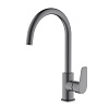 Картинка анонса товара «смеситель для кухни aquatek бетта aq1182bgm черный хром шлифованный»