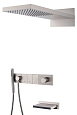 Душевая система Boheme ZODIAC Nikel Brush встраиваемая 132-2-NB Душевая система Boheme ZODIAC Nikel Brush встраиваемая 132-2-NB
