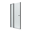 Душевая дверь NEW TRENDY NEW SOLEO BLACK одинарные 90x195 D-0241A (черный) Душевая дверь NEW TRENDY NEW SOLEO BLACK одинарные 90x195 D-0241A (черный)