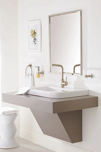 Дозатор жидкого мыла GROHE Essentials, никель матовый (40448EN1) Дозатор жидкого мыла GROHE Essentials, никель матовый (40448EN1)