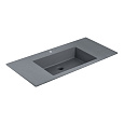 Раковина Vincea VCB-13100G из кварца, цвет серый Раковина Vincea VCB-13100G из кварца, цвет серый