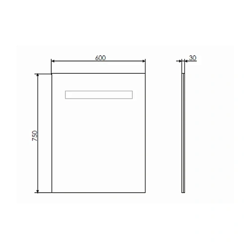 Зеркало Comforty Виола-60 600x750 00-00005257 светодиодная лента, бесконтактный сенсор Зеркало Comforty Виола-60 600x750 00-00005257 светодиодная лента, бесконтактный сенсор